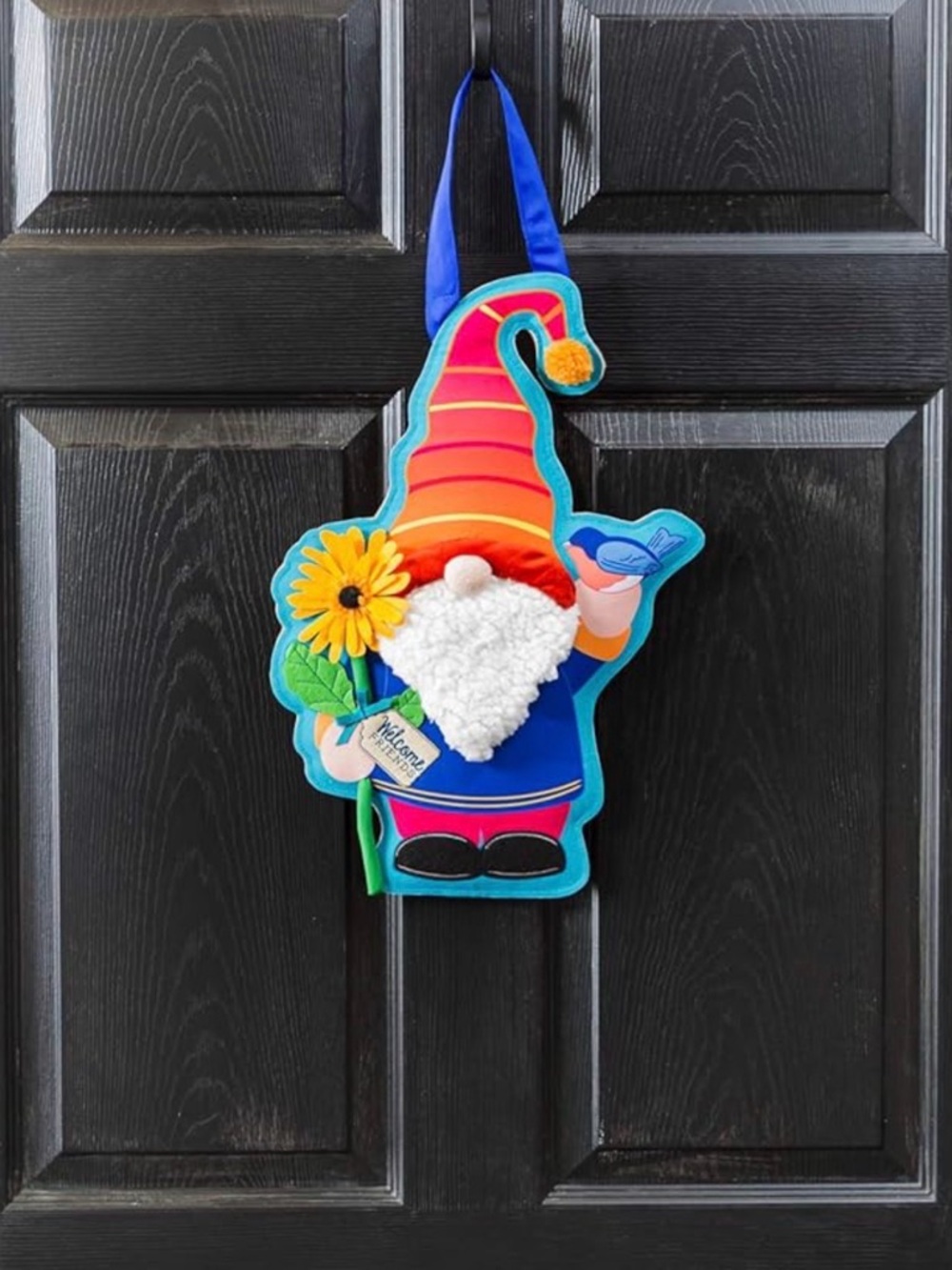 NWT - Garden Bearded Welcome Friends Gnome Hanging Indoor/Outdoor Decor - Picture 6 of 6